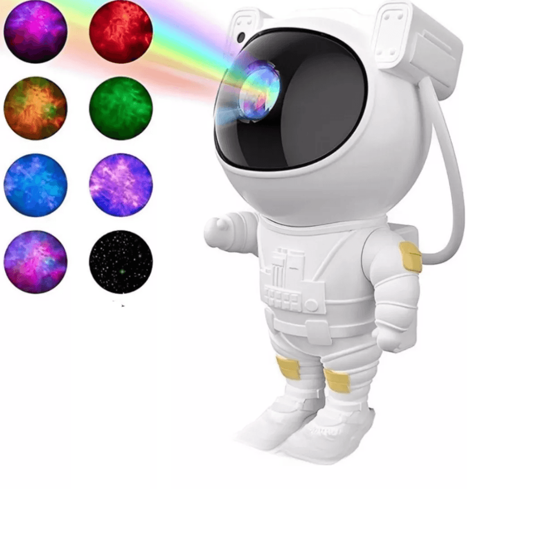 ILUMINA TU UNIVERSO CON EL PROYECTOR DE LUCES GALAXIA ASTRONAUTA!